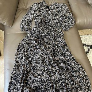 Altar'd State LS Maxi Floral Dress Small